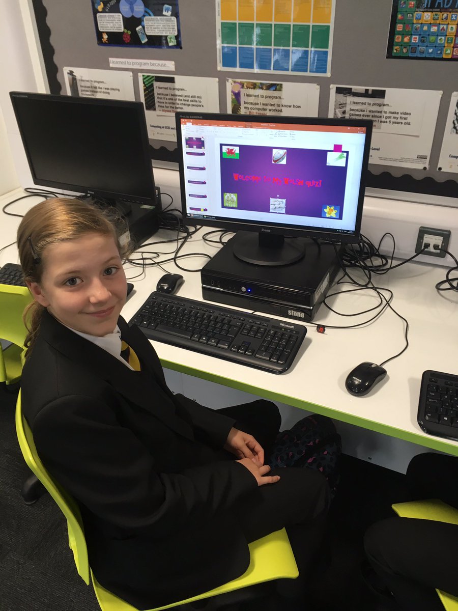 Computing_ACS's tweet photo. 7G1 yn creu cwis rhyngweithiol am Cymru ar gyfer diwrnod #shwmae : 7G1 creating interactive quizzes on Wales for #shwmae day @CymraegACS https://t.co/FHJJ0OGkPd