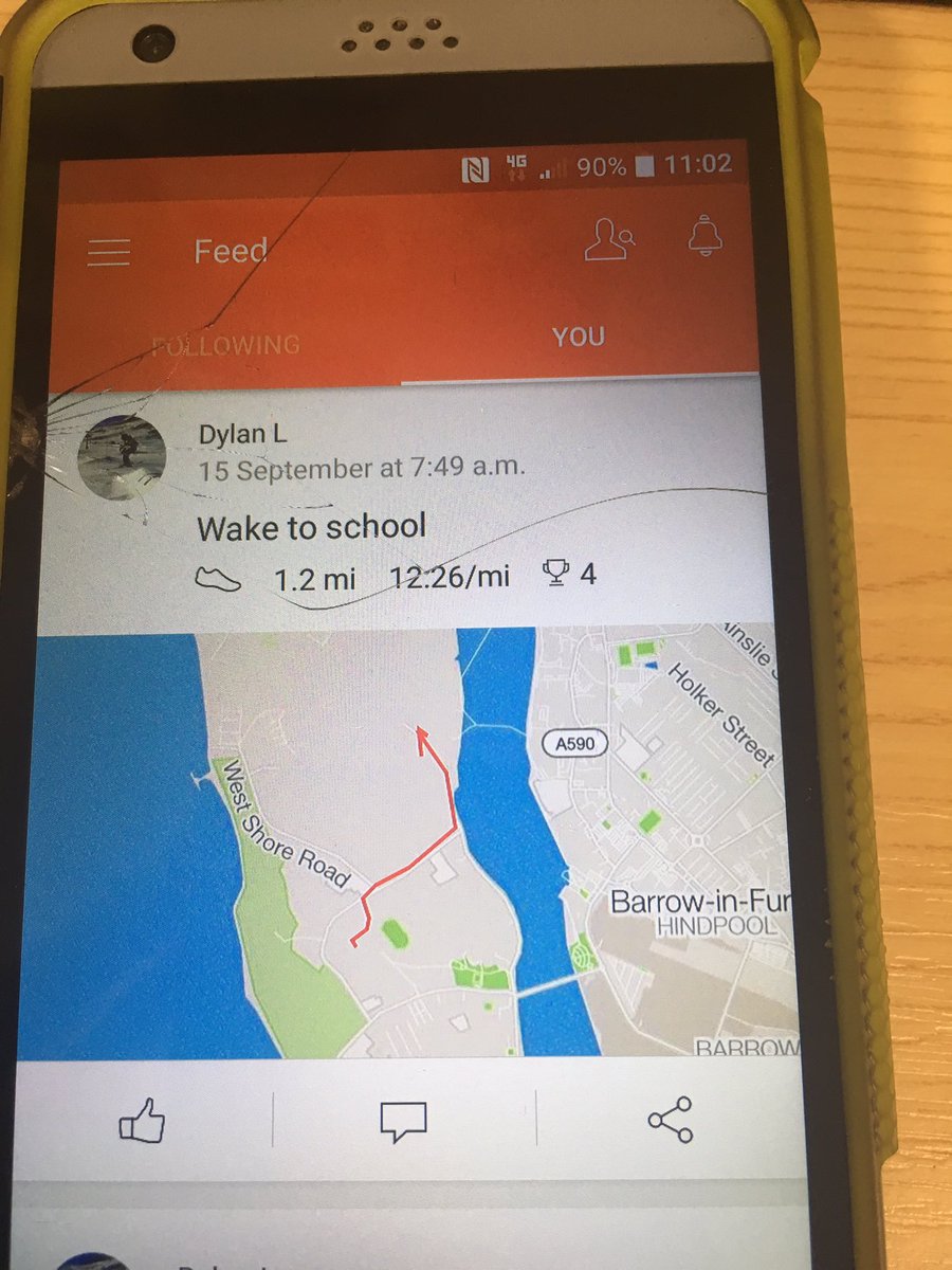 WalneyPE's tweet image. Excellent effort from Dylan on the #getactivechallenge