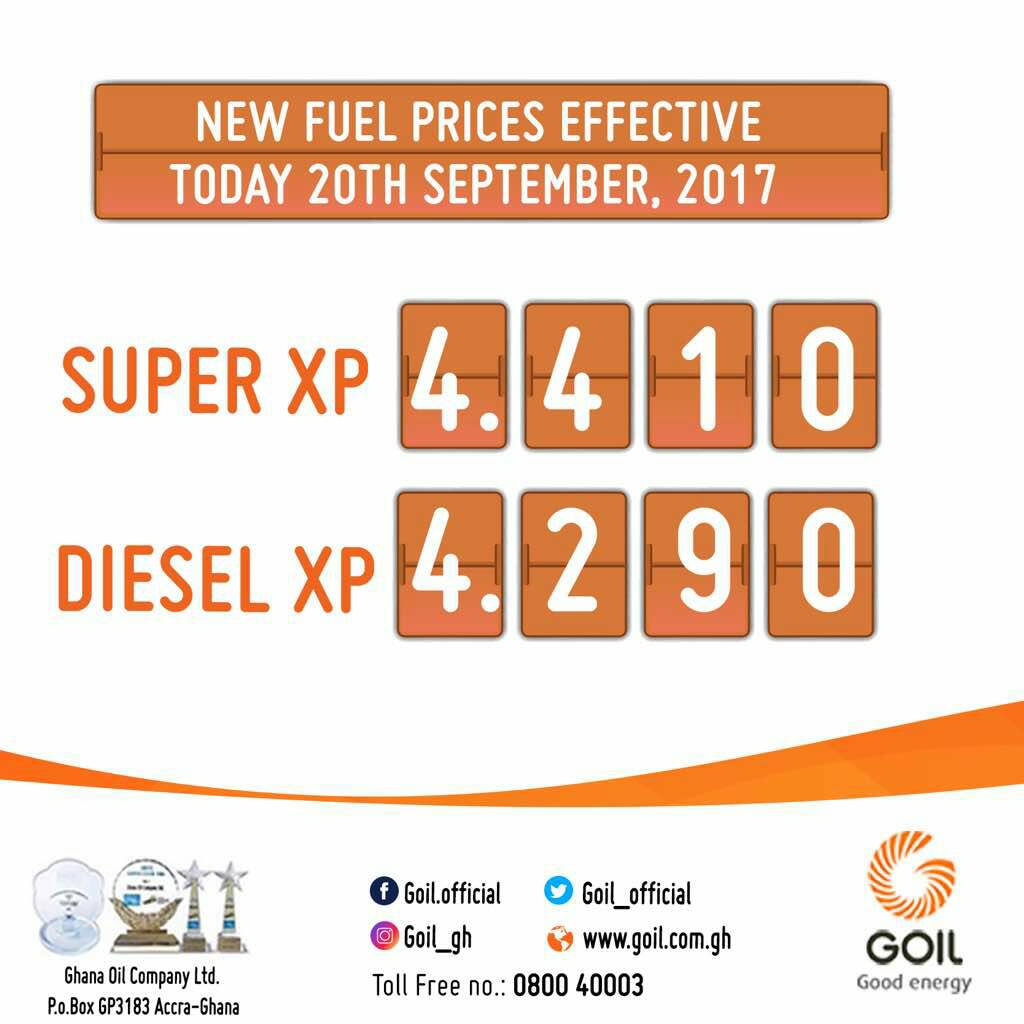 Goil On Twitter Let S Enjoy Tomorrow S Holiday With The New Fuel Prices Effective Today Goil Goodenergy