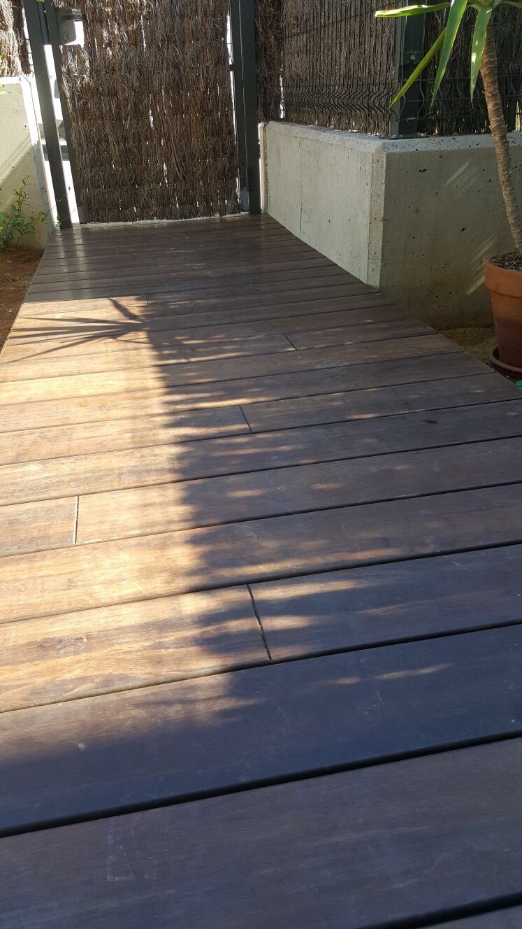 AIRES DE JARDIN +MADERA on Twitter: "Tarima de Bambú exterior un