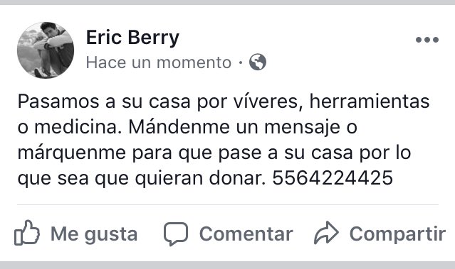 EricBerry96's tweet photo. Paso a sus casas por lo que sea que quieran donar https://t.co/lOoX9l7SJt