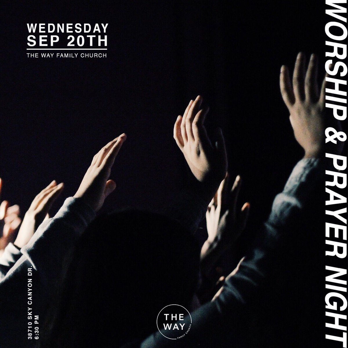 TheWayFC's tweet image. We're so excited for TONIGHT!
---
Join us at 6:30 at The Way for an amazing night of worship and prayer! 
---
*childcare is provided*