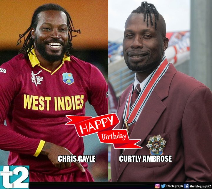 Happy birthday to West Indian greats Curtly Ambrose and 