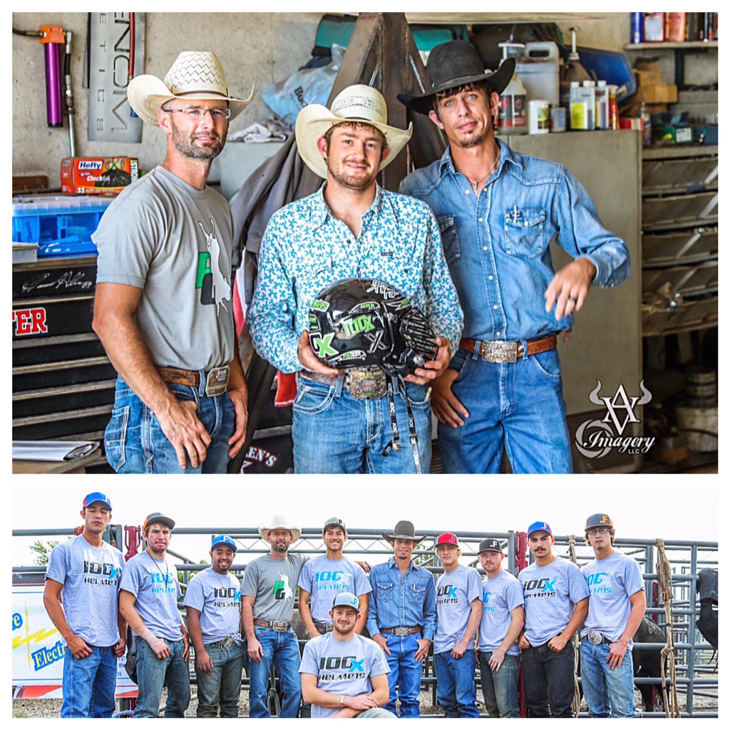 Congrats to the winner of the <a href="/jbmauney/">JB Mauney</a> signature edition 100x helmet and S/O <a href="/MattScharping/">Matt Scharping</a> for making it possible