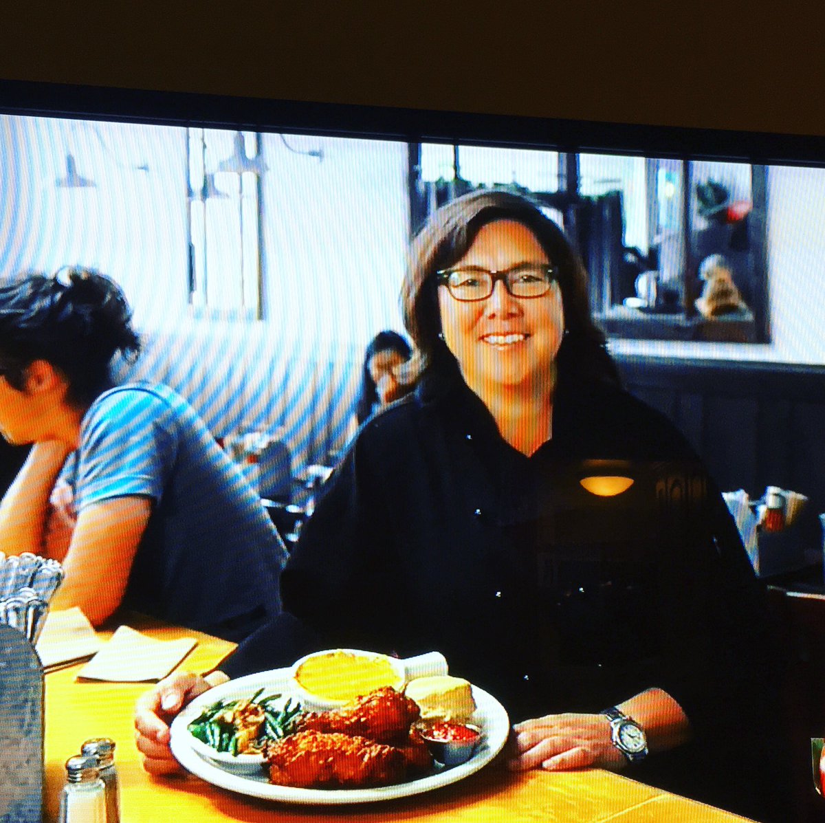 Quick! Turn on <a href="/travelchannel/">Trvl Channel</a> now to see us on WinnerWinnerChickenDinner! #chickenreruns #friedchicken #friedchickeneveryday