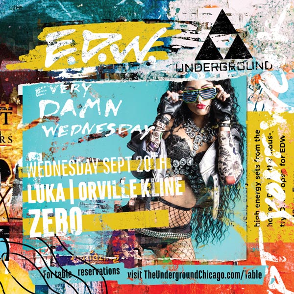 undergroundchi's tweet photo. It's that time of the week again...to disrupt your week! Tonight @djzebo is on the decks to help you dance until 4am! https://t.co/Mt9dLdV7U8