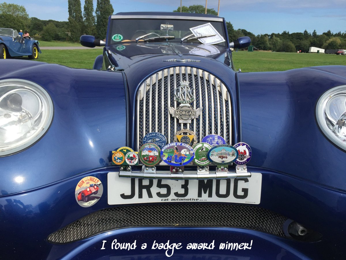 SonomaSadie's tweet photo. #RFTH17 @morganmotor @MorganLive #MorganLive https://t.co/iA3bCSqJ9h
