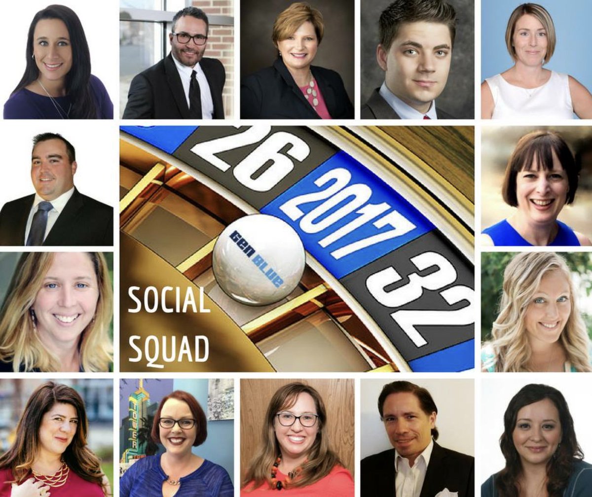 coldwellbanker's tweet photo. Heading to the #GenBlue experience in Vegas next month? Follow this squad to stay up to date before, during & after! https://t.co/aeJsfGrtKy https://t.co/OKFQNoasHG