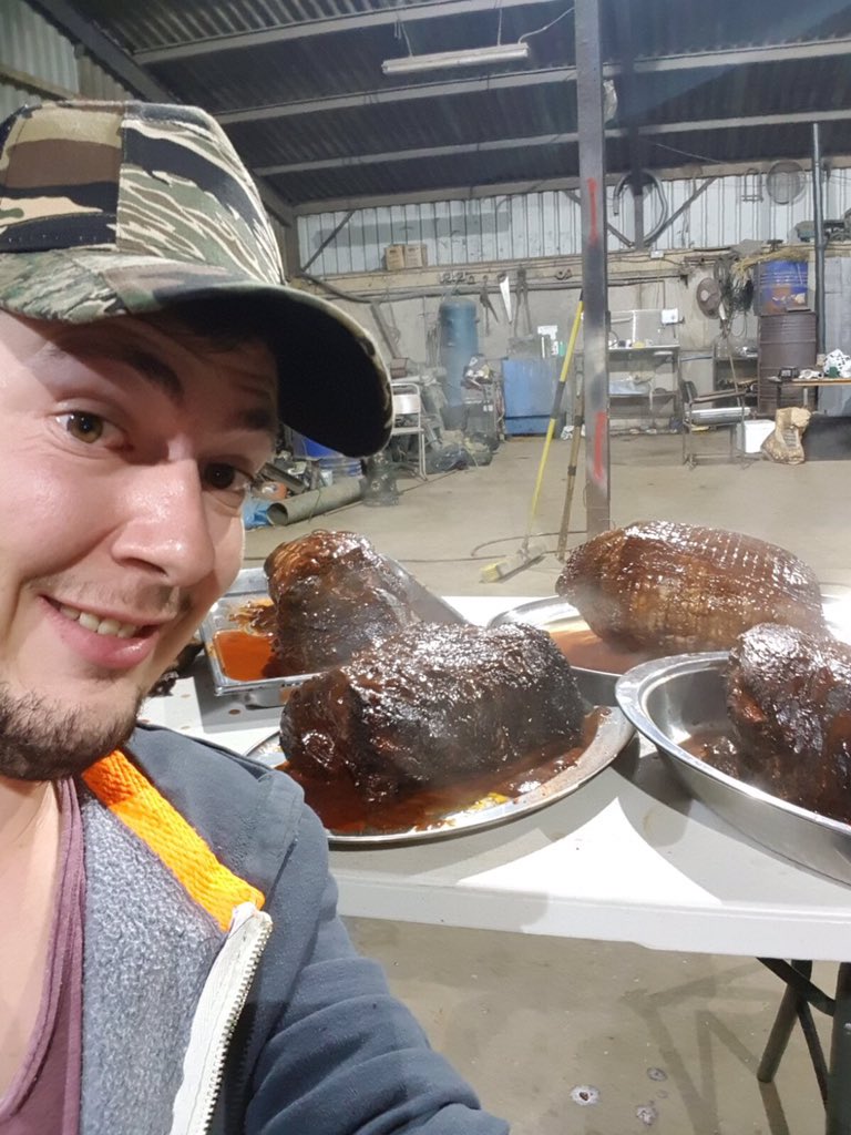 mannandmoore's tweet image. The first cook of many on the beast!!! #bbq #reverseflow #smoking #Horsham #ontheroad