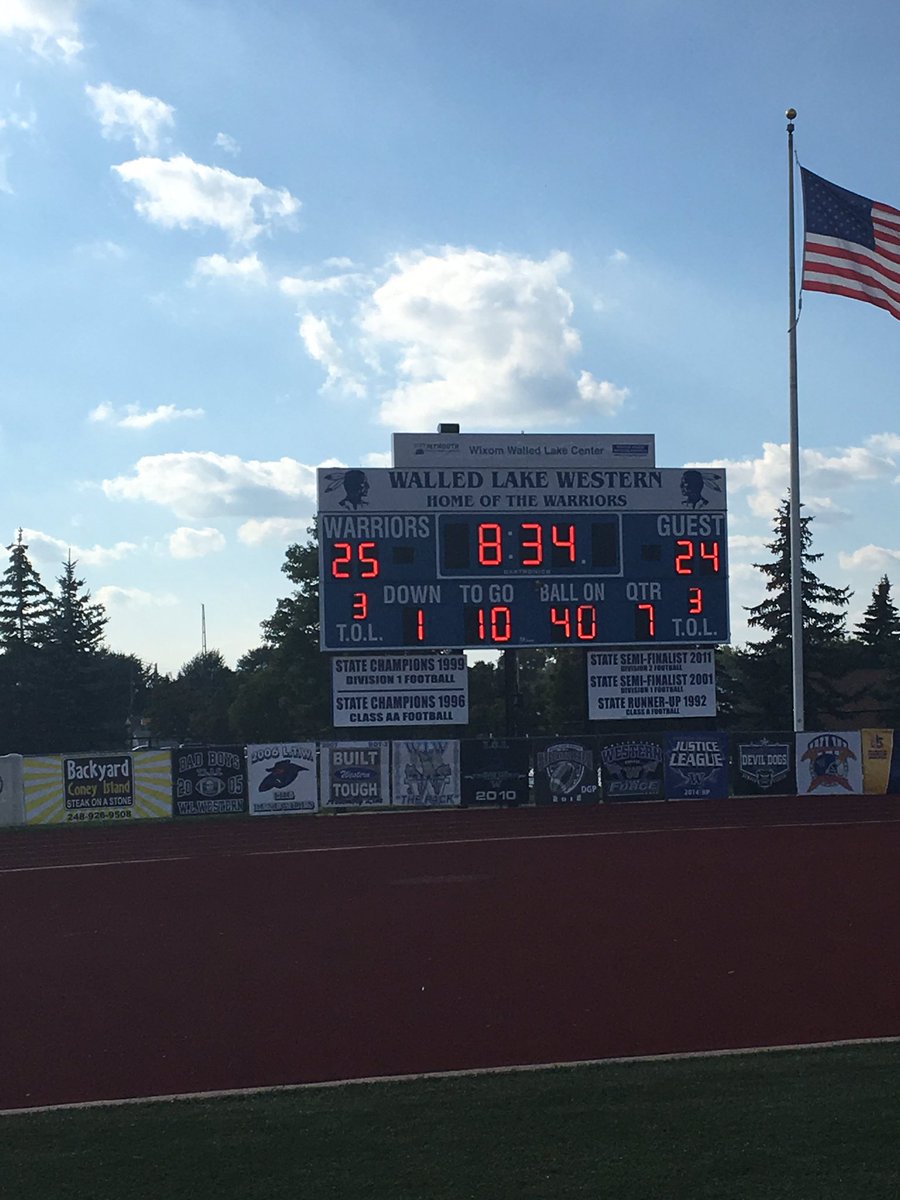 Dylan Shumate (@d_shumate75) on Twitter photo Great comeback tonight for the <a href="/WLWAthletics/">WLWestern Athletics</a> freshman football team! Don't ever give up. Come together as a team and great things happen!! Great comeback tonight for the <a href="/WLWAthletics/">WLWestern Athletics</a> freshman football team! Don't ever give up. Come together as a team and great things happen!!