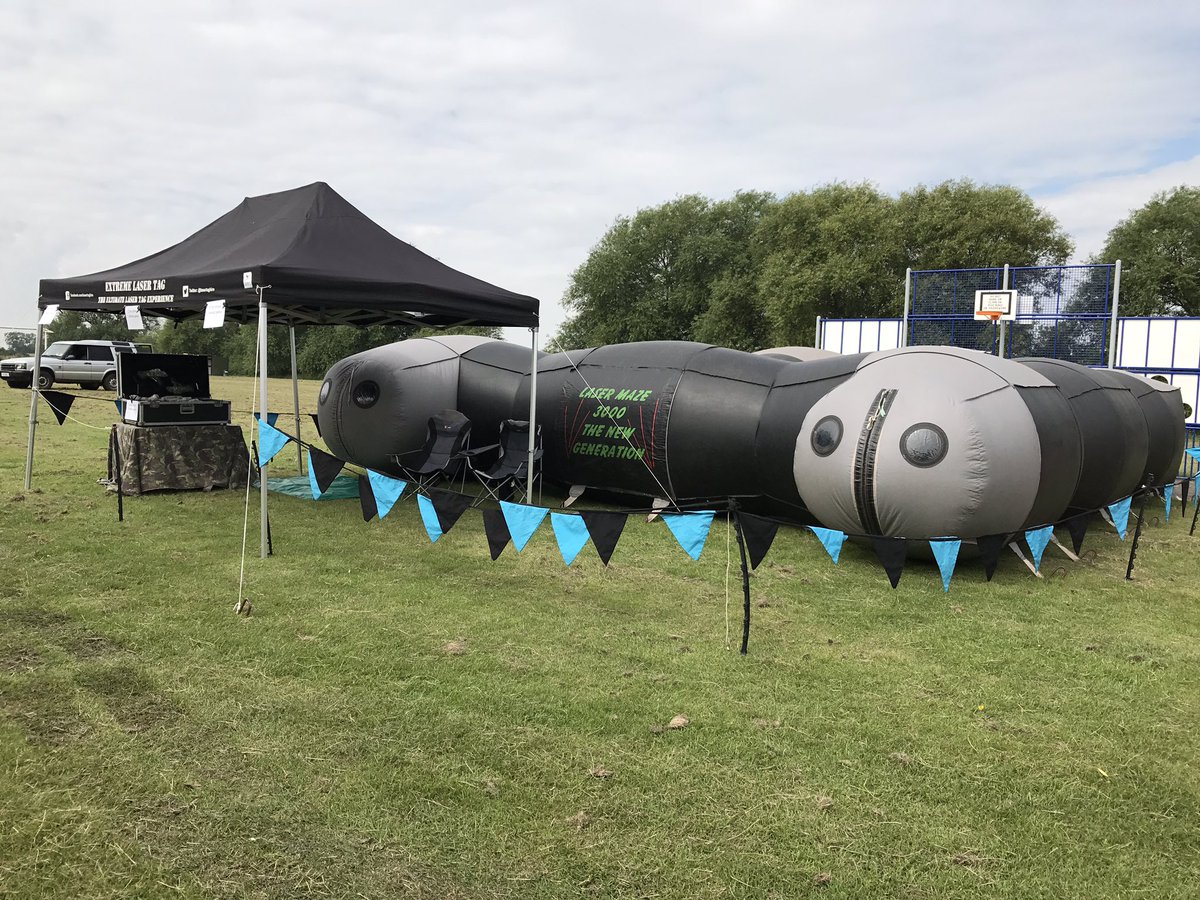 LimeGreenEvents's tweet image. Arriving at @SeptemberFest_ for the big set up can't wait !!! #LaserTag #FestivalGames