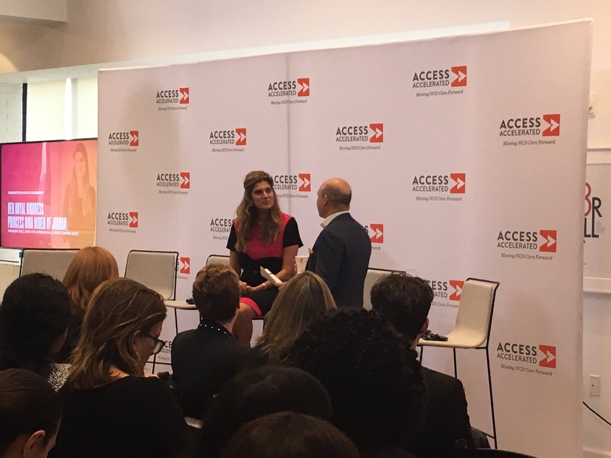 NCDAccess's tweet photo. @dinamired shares her personal connection to providing access to quality pediatric #cancer care at today’s #UNGA event. #TacklingNCDs https://t.co/QDbfCEcyzo