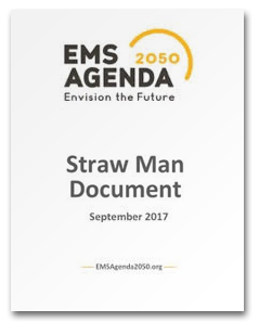 EMSAgenda2050's tweet photo. Just released: the #EMSAgenda2050 Straw Man document. Download, read and provide your feedback https://t.co/7htB78GlG0 https://t.co/WhNsC8jZQ3