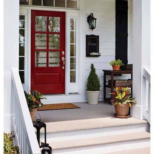 Fiberglass doors are beautiful, long lasting, low-maintenance, energy efficient and secure. 
thermatru.com