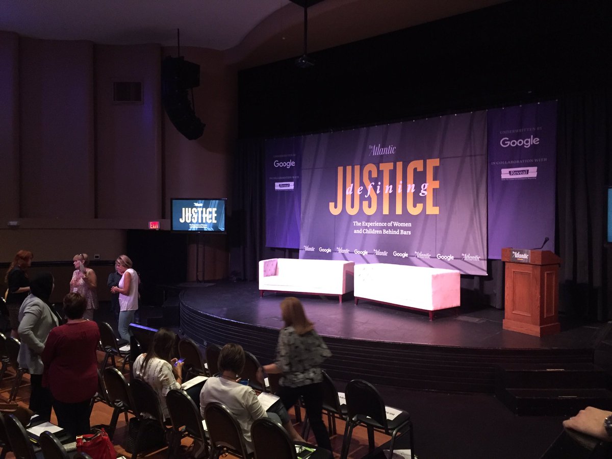 FCSTulsa's tweet photo. Defining Justice: The Experience of Women and Children Behind Bars kicks off in one minute. #WomeninRecovery #DefiningJustice #gkff https://t.co/gc1qai23QM