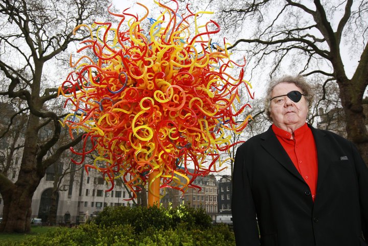Happy birthday to sculptor Dale Chihuly! Have you seen his work at the Luce Foundation?  