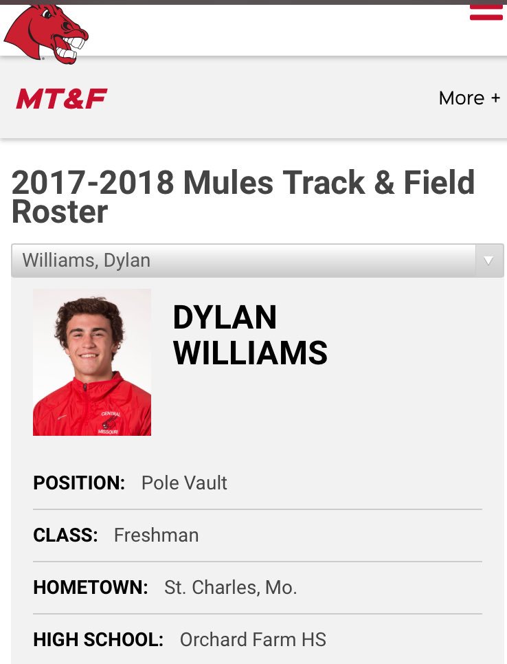 mr_ericwilliams's tweet photo. That's my kid!
#KidWithAStick #PoleVaulter #UCM @ucmmules #ProudDad @dylan_williams28 https://t.co/8sdkc4jIRn