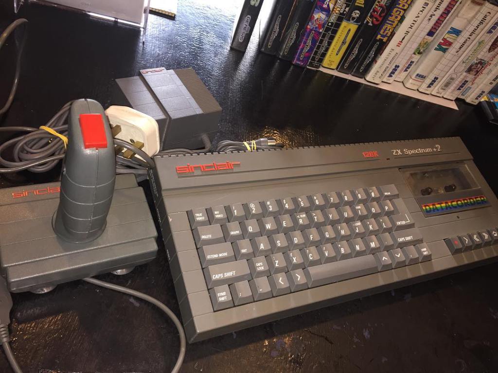 retrotechinfo's tweet photo. ZX Spectrum 128K +2 with original joystick and power leads. £40 #spectrum #sincl… https://t.co/xnuHpWk5PI https://t.co/9nVS5R4f6G