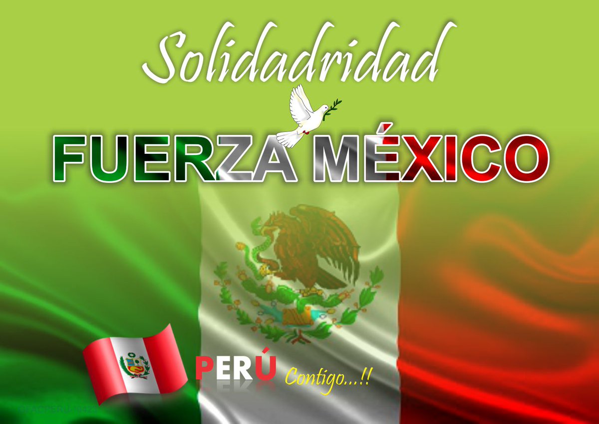 gfacperu's tweet photo. ¡¡¡ Fuerza México...!!!
Perú contigo.... https://t.co/ngwRhkWk57