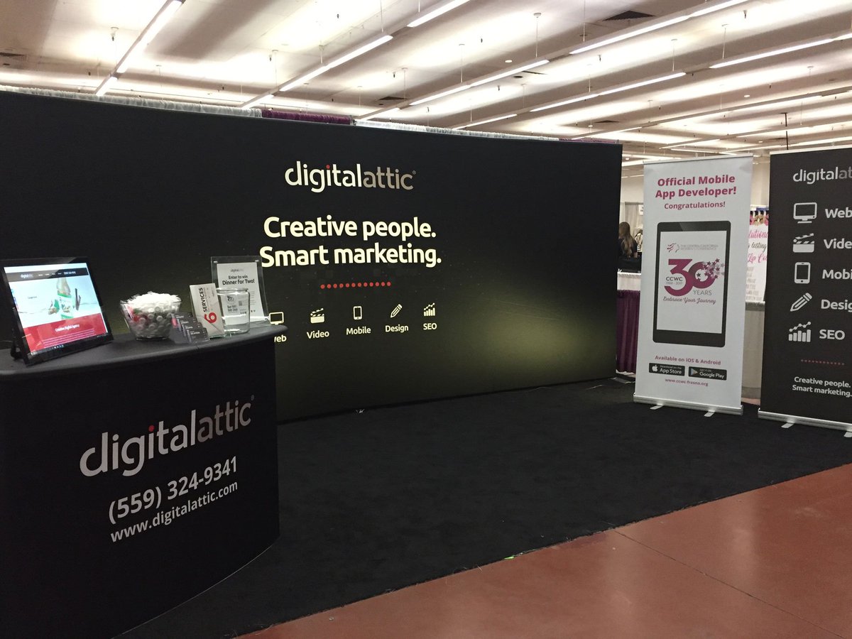digitalattic's tweet photo. We had another great year at #CCWC17 with #networking and #inspiration! Thanks to everyone who visited our booth. #EmbraceYourJourney https://t.co/Aj1GDl9GsV