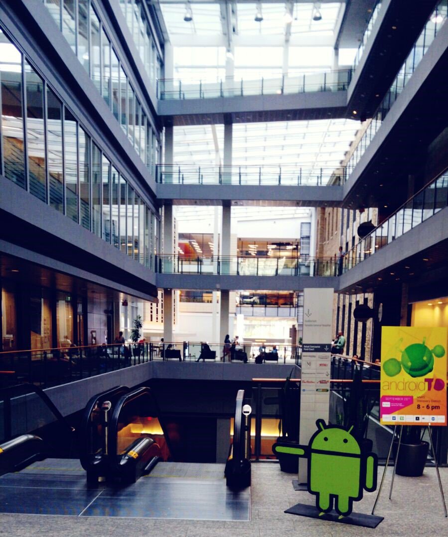 snagmeapp's tweet image. #SnagMe is hard at work checking out the latest and greatest things from Android at #AndroidTO in #Toronto @MaRSDD #CarpoolingMadeEasy