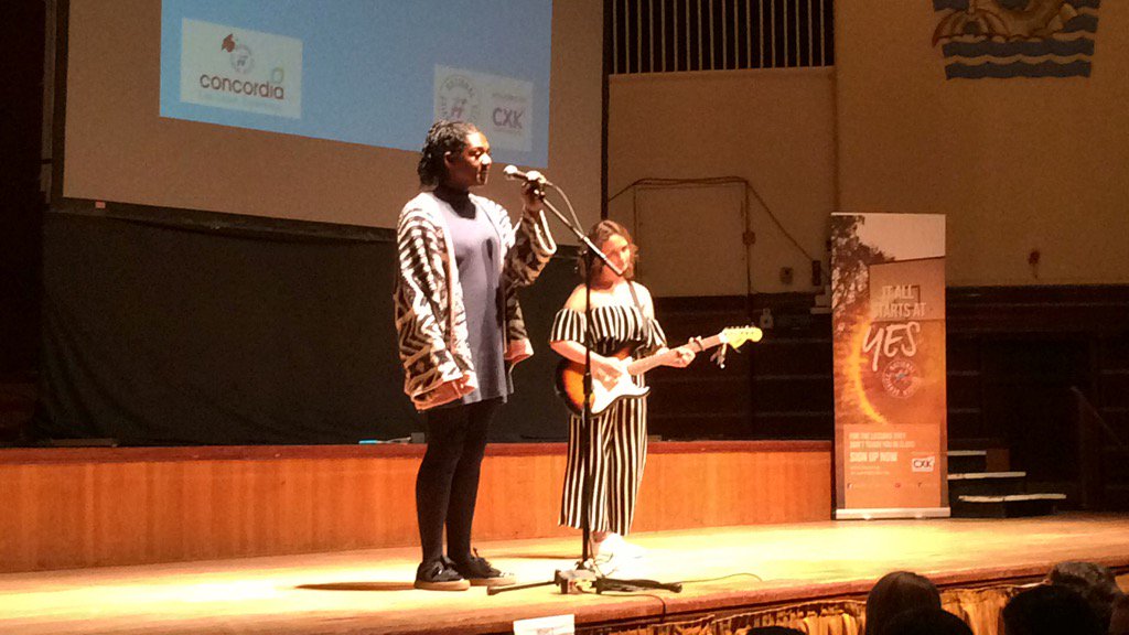 ConcordiaChat's tweet photo. Special performance by our #NCS graduates - so proud! #NCSWorthing https://t.co/in0W0kjkml
