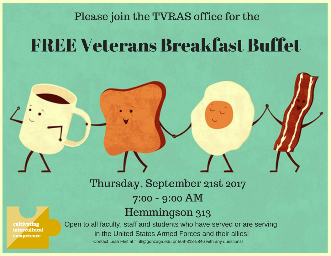flint_leah's tweet photo. Please join the @gonzagaTVRAS office tomorrow morning from 7-9AM for a FREE Breakfast! @GonzagaU @GUHemmingson @GonzagaSVO #wavetcorps https://t.co/M442eU12Q1