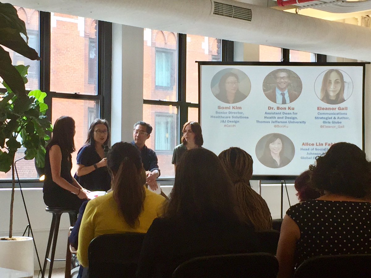 LHollod's tweet photo. My colleague Somi Kim: #designthinking starts with people, and is a must-do for #GlobalGoals. @JNJGlobalHealth #JNJ #GenH https://t.co/NI6iCobcFh