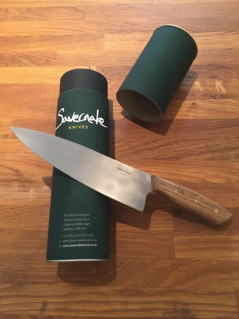 Many thanks to good folk <a href="/SavernakeKnives/">Savernake Knives</a> for fantastic prototype bespoke knife. Excited for the finished article.
