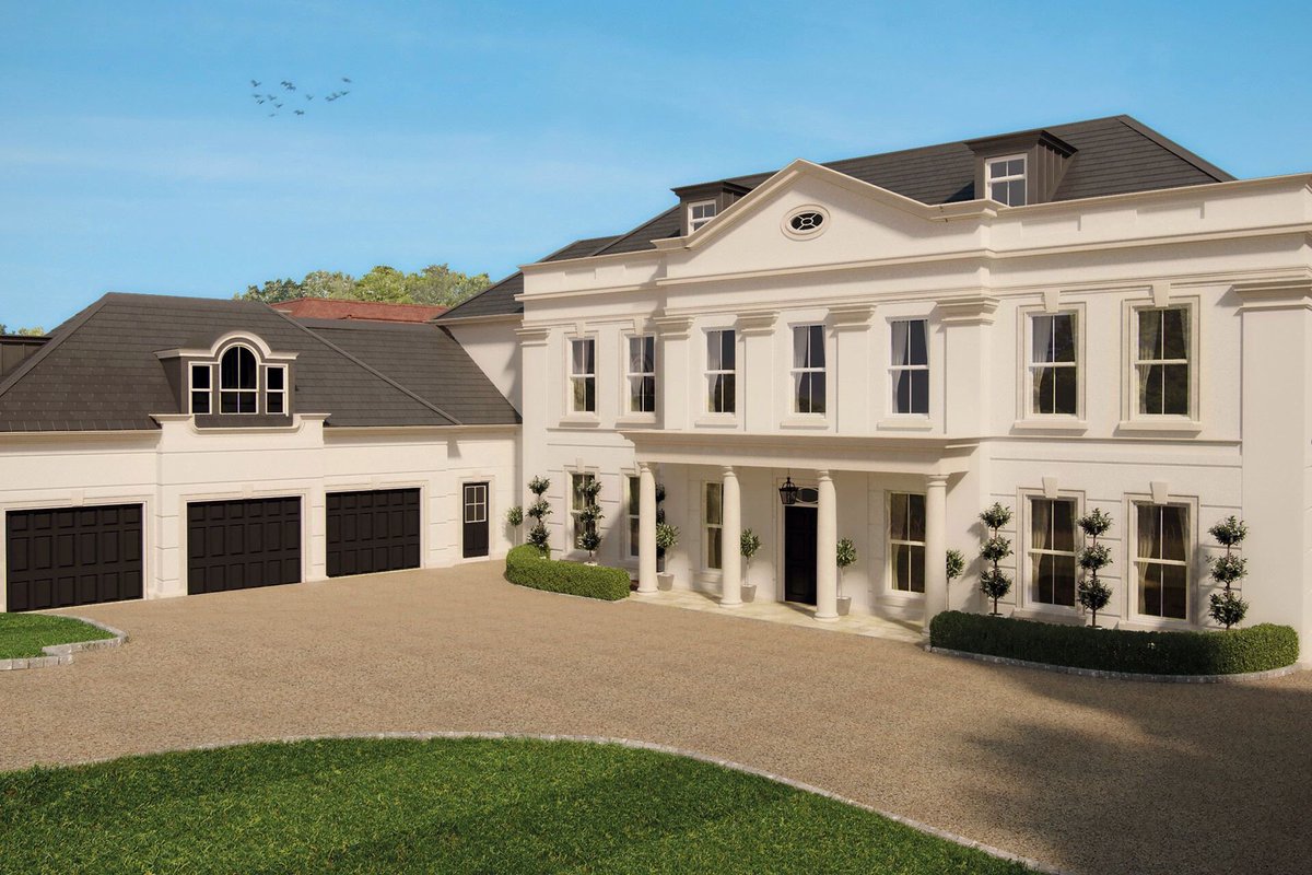 HalebourneGroup's tweet photo. The last of the three magnificent mansions located on a prestigious, private estate in the heart of Cobham launches on 22nd September. https://t.co/yesa7iRk0L