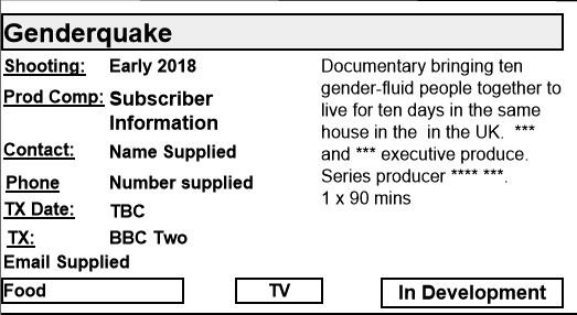 CrimsonAPN's tweet photo. Genderquake series
ADVANCE PRODUCTION NEWS
Production Information, shoot dates, contacts
#crewing #filming #casting
https://t.co/XweqVoFduQ https://t.co/qLWbOFwzT5