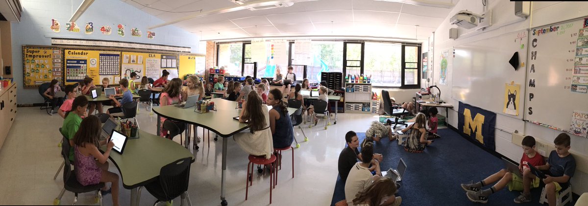 2nd grade buddies today! #kip109