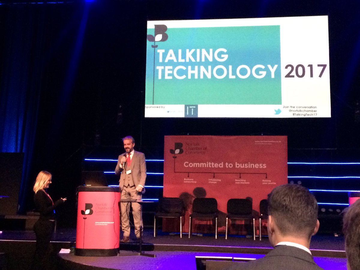 JonathanwhiteUK's tweet photo. Went to #TalkingTech17 today. Excellent insights and learnings. Thanks @norfolkchamber @Chris_NorfolkCC. Looking forward to @NorfolkB2B https://t.co/cUrBhpPiAr