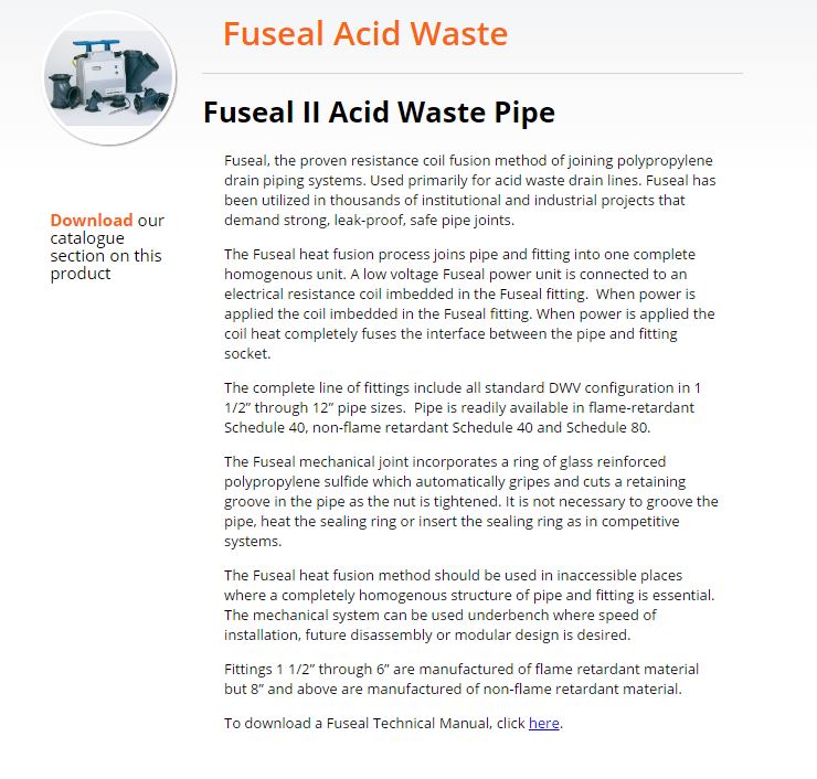 FABCOJim's tweet photo. #Fuseal Acid Drain Pipe
https://t.co/3nfqMnYU1o
#FabcoPlastics https://t.co/Ut3F6ZdDrg