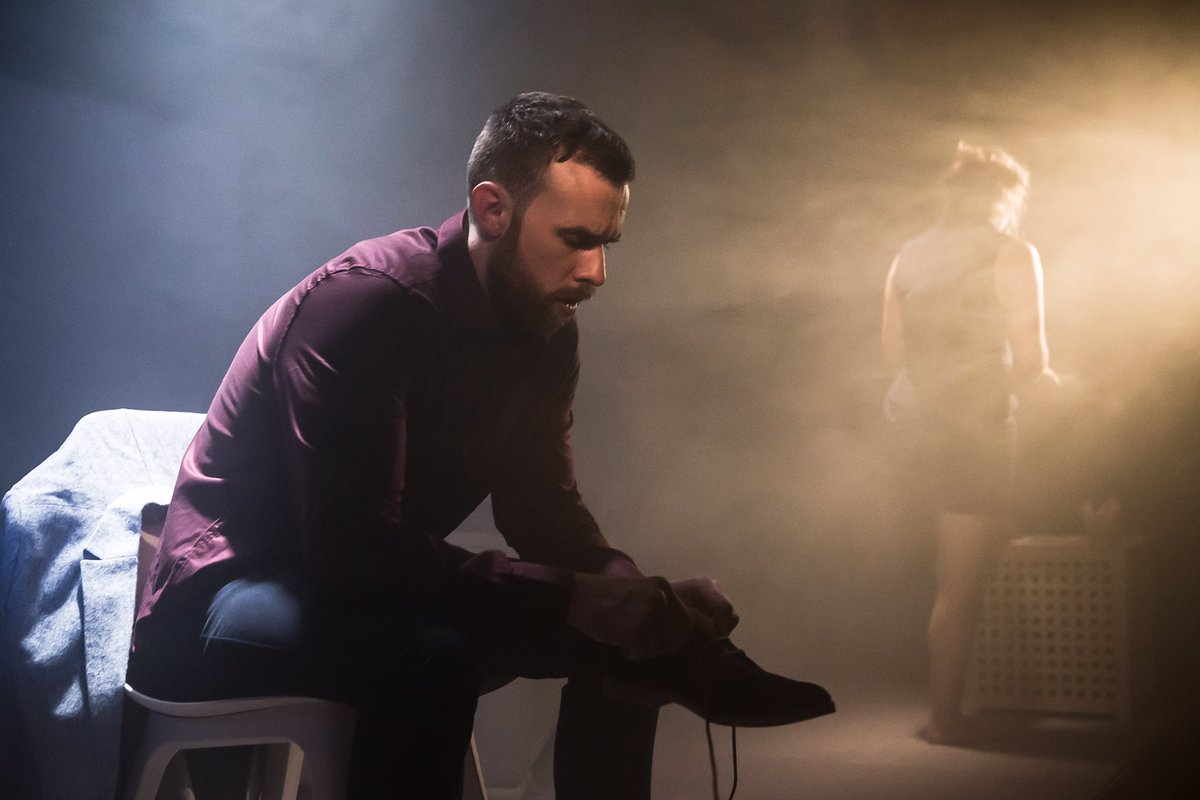 ReadingRep's tweet photo. Absolutely gorgeous #TheManILiveWith shots coming out of @OxfordPlayhouse by @ScottRylander - cannot wait for this weekend! #rdgarts #RdgUK https://t.co/drKw7DxgH9