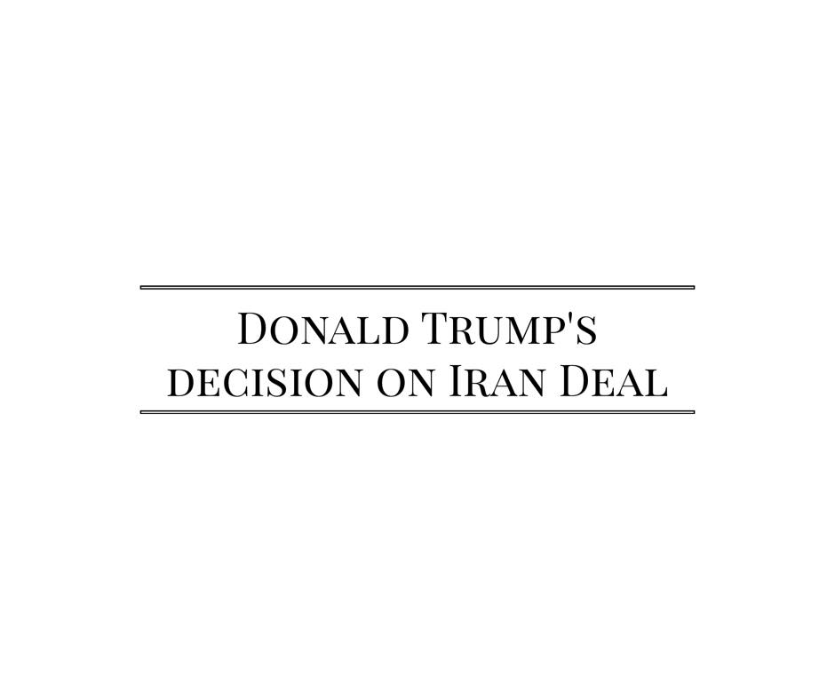 WarsawPRI's tweet photo. President #Trump told at the #UNGA that he has "decided" on what he will do about the #IranDeal #WaPRI #UN17 https://t.co/GpukDFTyVJ https://t.co/H3DLkxqXO5