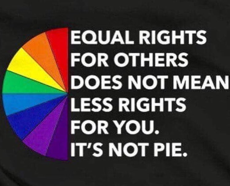 Equality_House's tweet photo. *NOT* pie. https://t.co/xykG4Nt0Fs