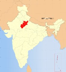 By mythology, Lord Krishna spoke Braj bhasha. Braj was an area that covered small parts of southern Haryana, Eastern Rajasthan & Western UP.