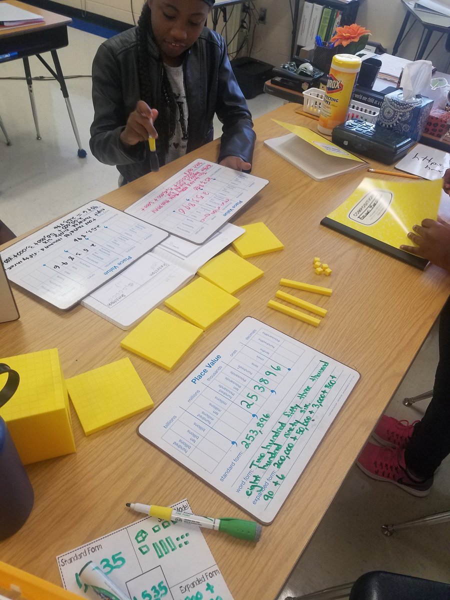 ChrissyWhayland's tweet photo. Place value. #hardwork #multiplematerials #multipleapproaches #mathematicians https://t.co/QTjeh5NKVh