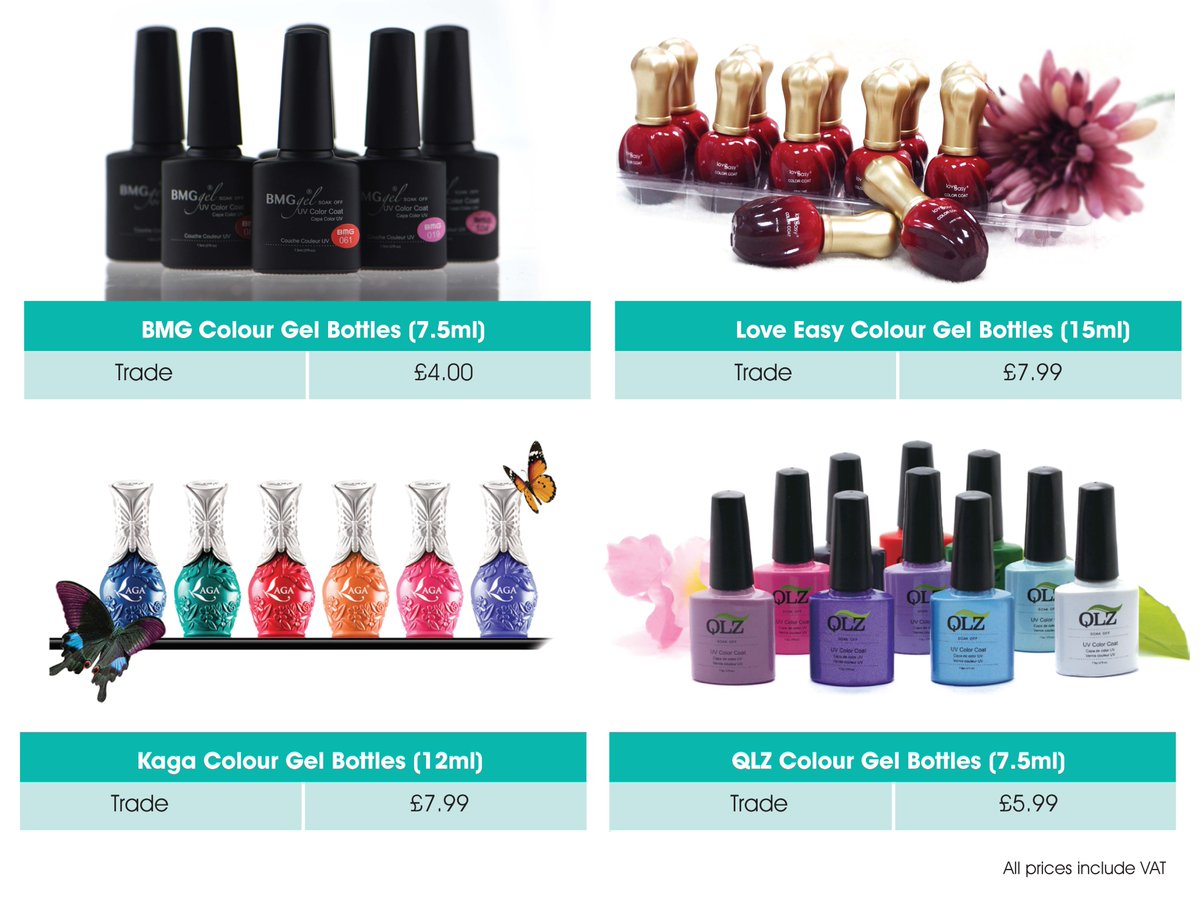 Choose from the Kaga's four different brands.

For discount trade prices email     info@kaganails.com