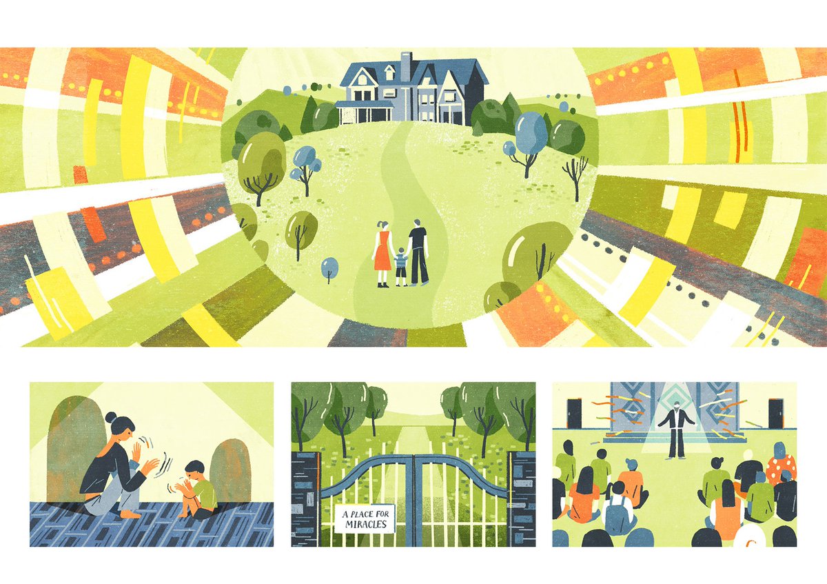 Illustrations for <a href="/Spectrum/">Spectrum (Autism Research News)</a>. Thanks AD Rebecca Horne.
