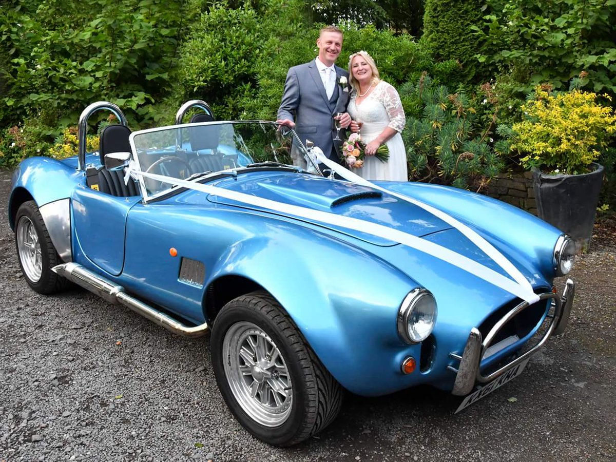 GroomLift's tweet photo. Book the AC Cobra for ur wedding  day and get 50% off a framed aerial photograph of your wedding guests.@brocksbushes @NorthEastHour https://t.co/KRsEouREKh