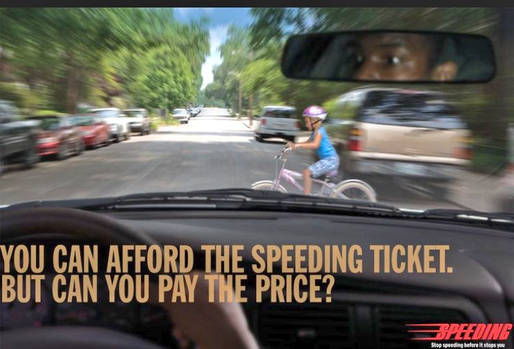 Can you pay the price for speeding! Slow down, don't ruin your life or someone else's #speedkills #WednesdayWisdom #pappystips #SafetyFirst