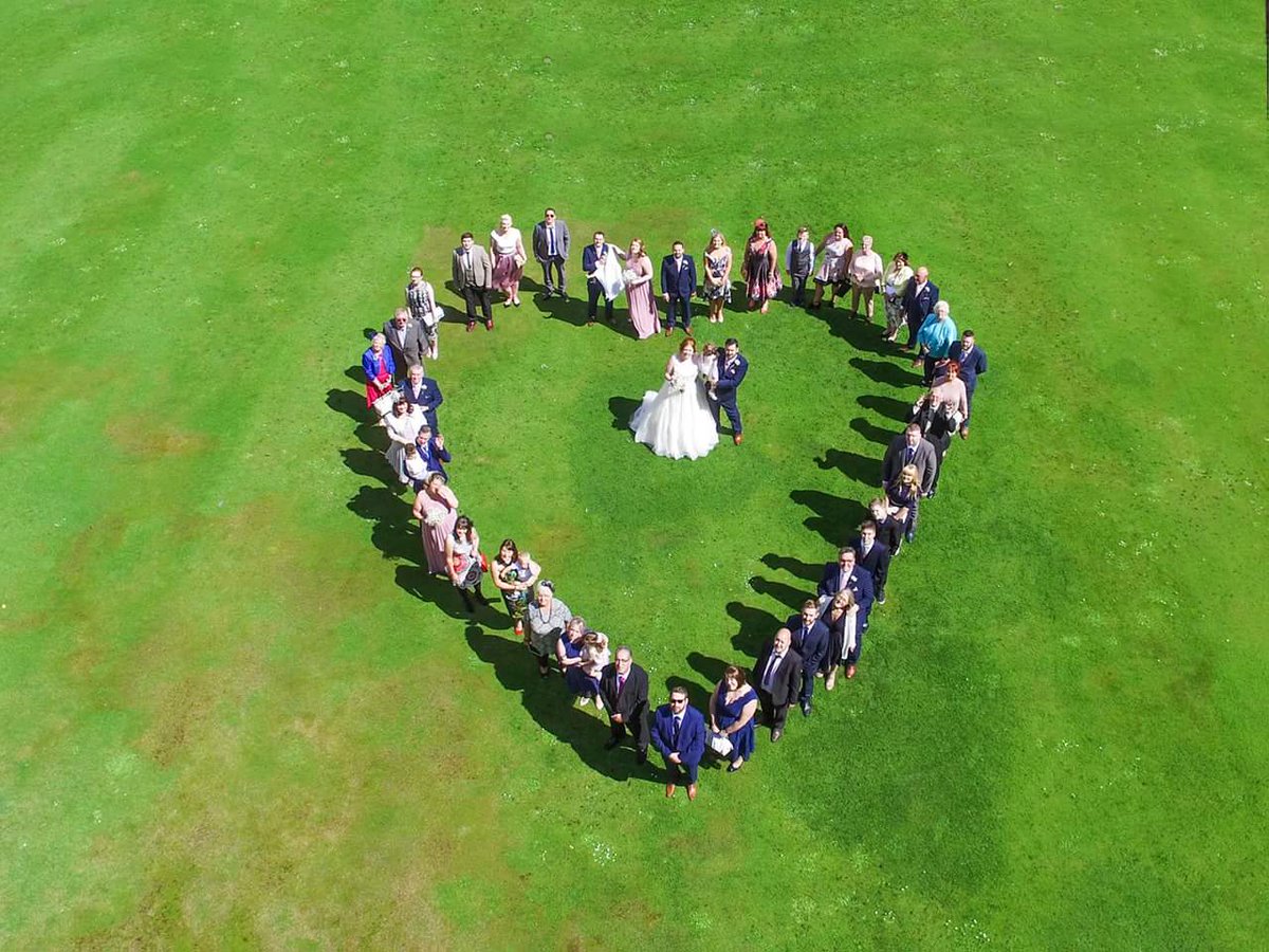 GroomLift's tweet photo. Book the AC Cobra for ur wedding  day and get 50% off a framed aerial photograph of your wedding guests.@brocksbushes @NorthEastHour https://t.co/KRsEouREKh