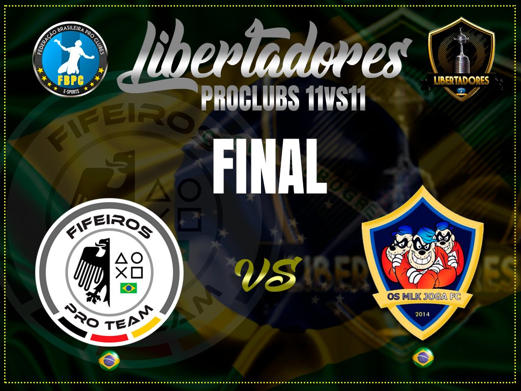 Efa_Brasilpro's tweet photo. 🏆Final da Libertadores 🏆

Os Mlk Joga x Fifeiros Pro TEAM

https://t.co/DFLICmvr3y https://t.co/JHPuxtUF30