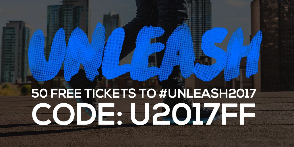 Hemos flipado tanto con la acogida de hoy en #Unleash2017 que hemos hecho hueco para 50 personas más ¿Te vienes? 😎 events.eventzilla.net/e/-the-worlds-…