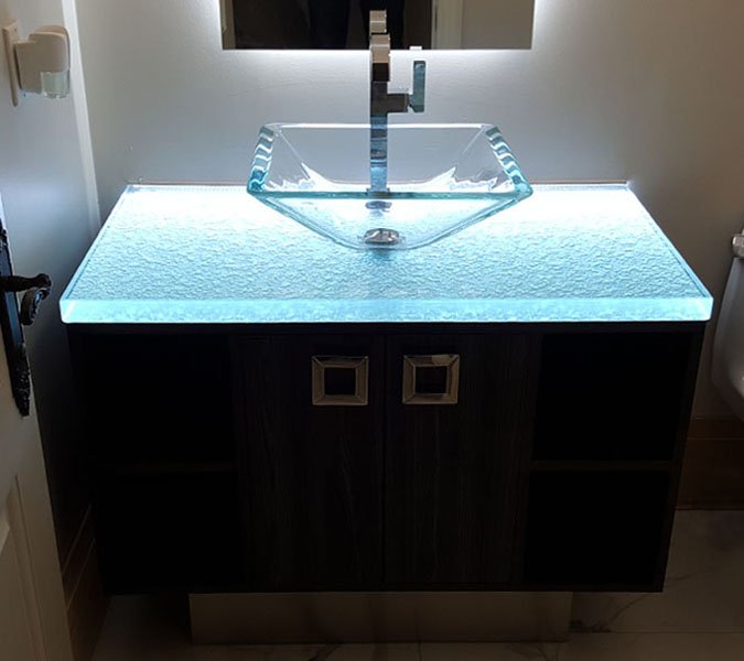 Cbd Glass Studios On Twitter Ultra Clear Glass Countertop With
