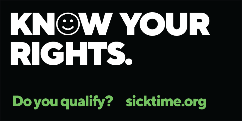 sicktimechicago's tweet photo. Working for tips? Commission? The new #Chicago &amp; #CookCounty laws still apply to you! Learn how here: https://t.co/vRNkhBgWUO https://t.co/gSioTFpKMH