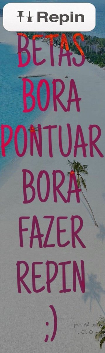 Obrigado a todos que me seguiram no Pinterest. Já retribui todos.
#BetaAjudaBeta 
pinterest.com/mvcspice