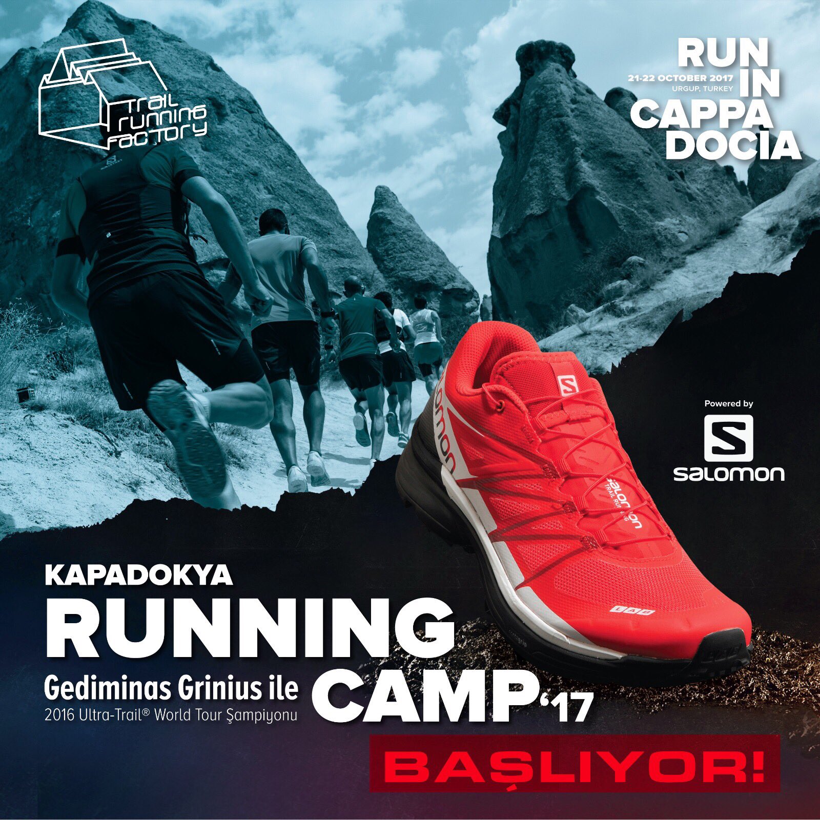 Cappadocia Ultra on "Salomon Cappadocia Runng başlıyor. #cappadocia #cappadociaultratrail2017 #salomon #camp #trailrunningfactory / X